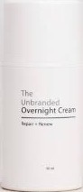 The Unbranded Skincare Co. Overnight Cream Repair + Revive