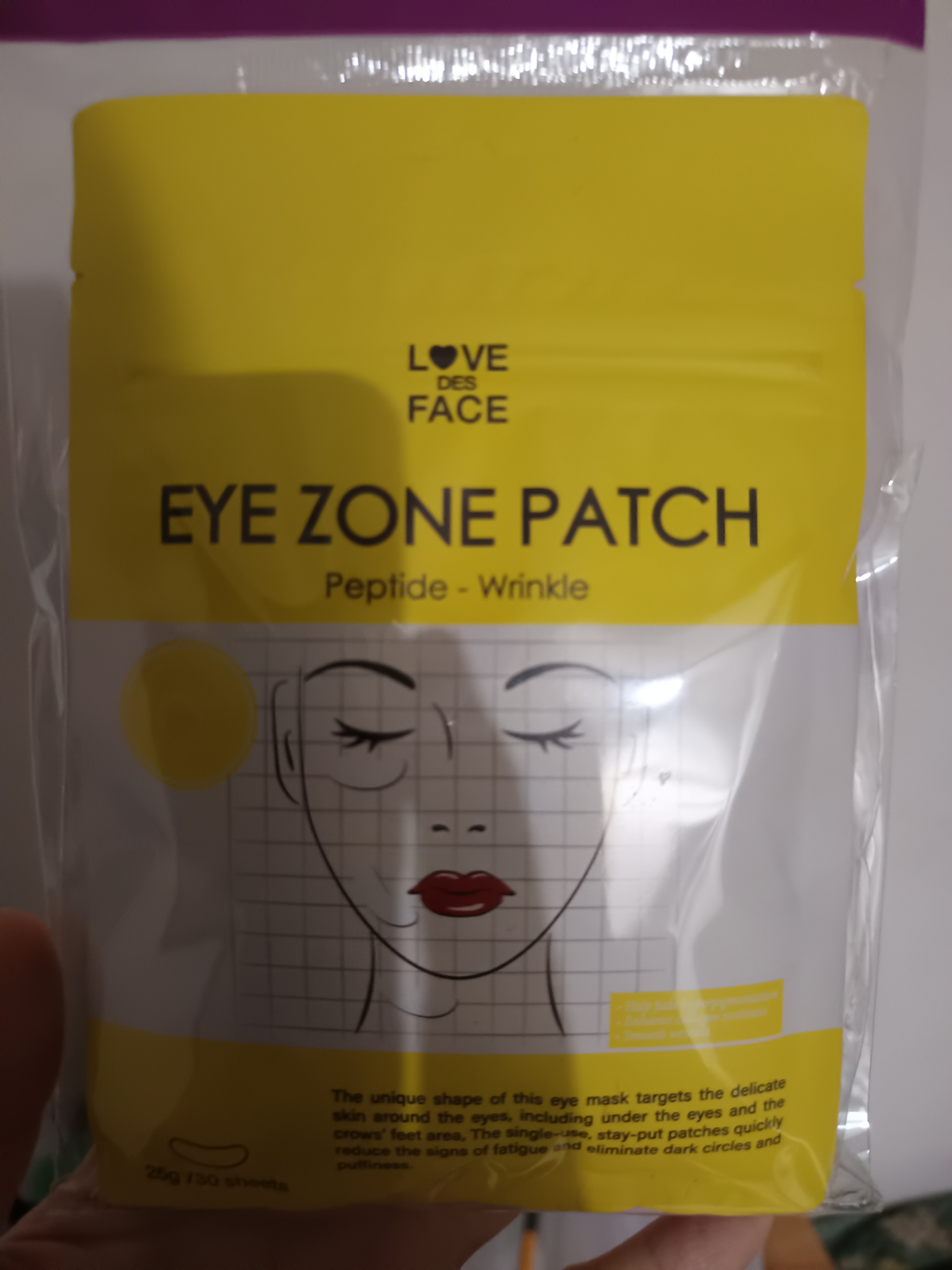 Love des Face Eye Zone Patch Peptide