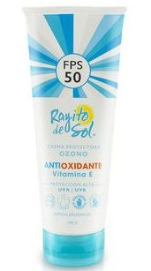 Rayito de Sol Crema Protectora Ozono Antioxidante SPF50