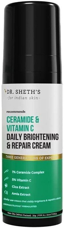 Dr. Sheth's Ceramide And Vit C Daily Brightening & Repair Cream