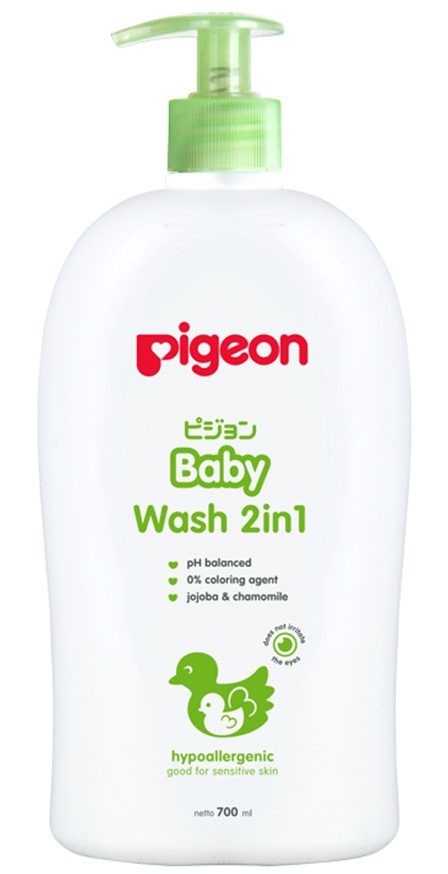 Pigeon Baby Wash 2in1