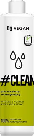 AA Vegan #Clean Sebo-Regulating Micellar Liquid