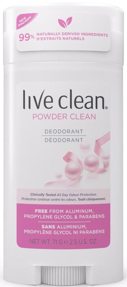 Live Clean Powder Clean Natural Deodorant