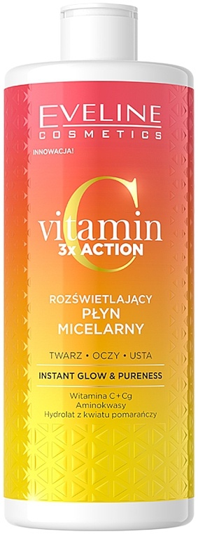 Eveline Vitamin C 3x Action Illuminating Micellar Fluid
