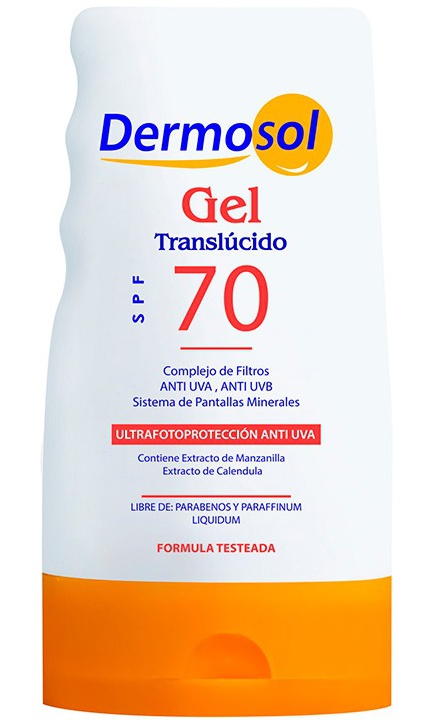 Dermosol Gel Translúcido SPF 70
