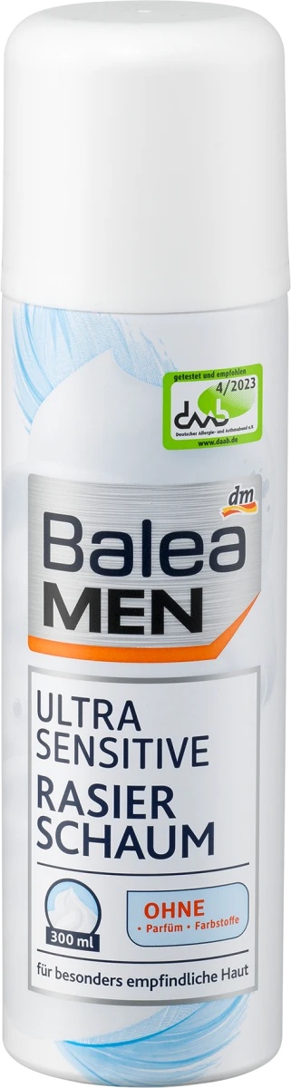 Balea MEN  Rasierschaum Ultra Sensitive