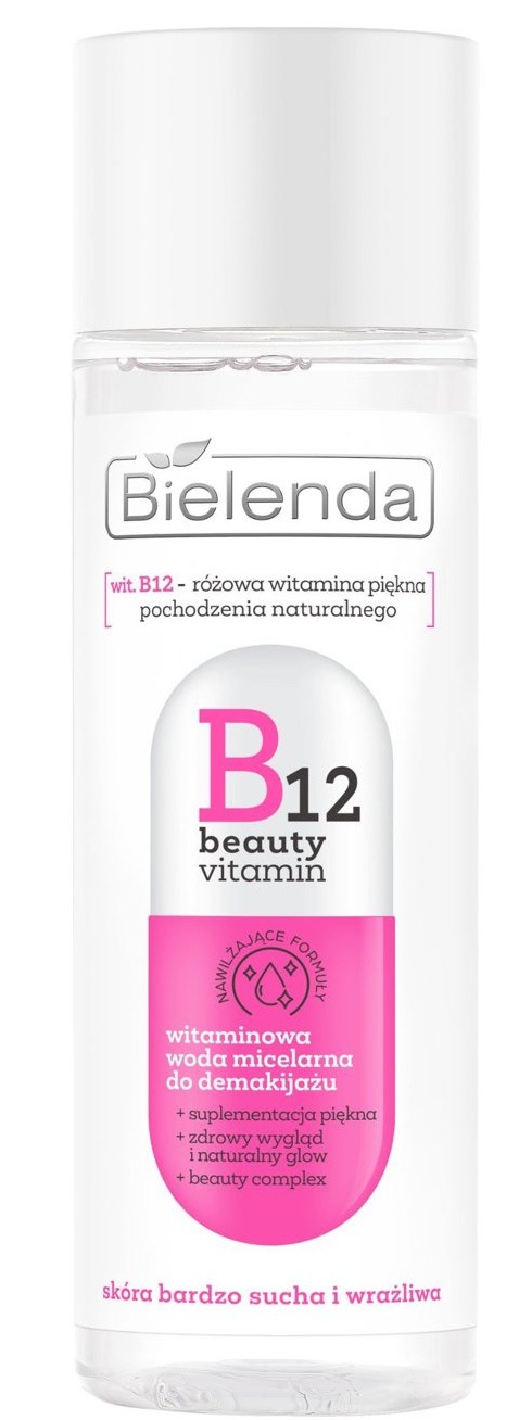 Bielenda B12 Beauty Vitamin Micellar Water For Makeup Removal