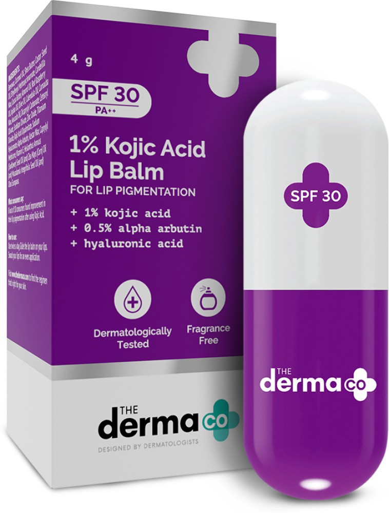 The derma CO 1% Kojic Acid Lip Balm