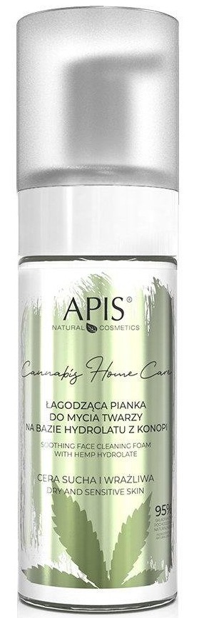 APIS Cannabis Home Care Soothing Face Cleansing Foam