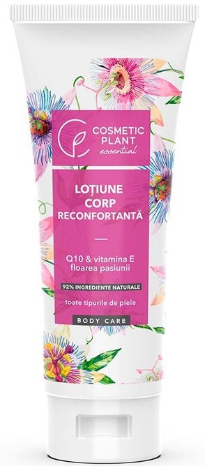 Cosmetic Plant Loțiune Corp Reconfortantă Cu Q10 & Vitamina E Și Floarea Pasiunii