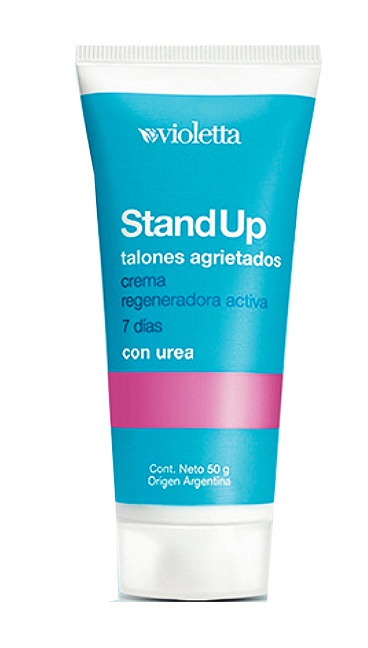 Violetta Stand Up Talones Agrietados