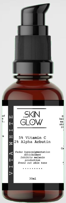 Skin Glow Vita White (5% Vitamin C + 2% Alpha Arbutin) Serum