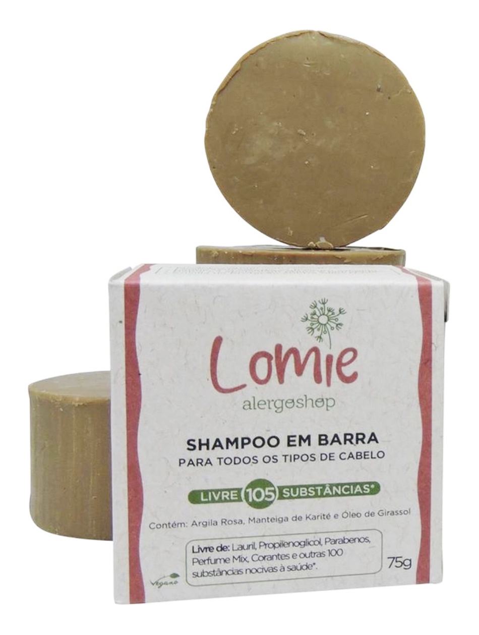 Lomie Shampoo Em Barra Lomie