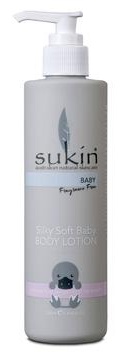 Sukin Baby Body Lotion Fragrance Free