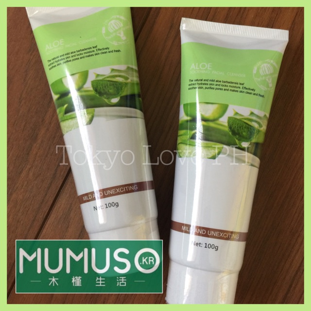 Mumuso Aloe Soothing Facial Cleanser