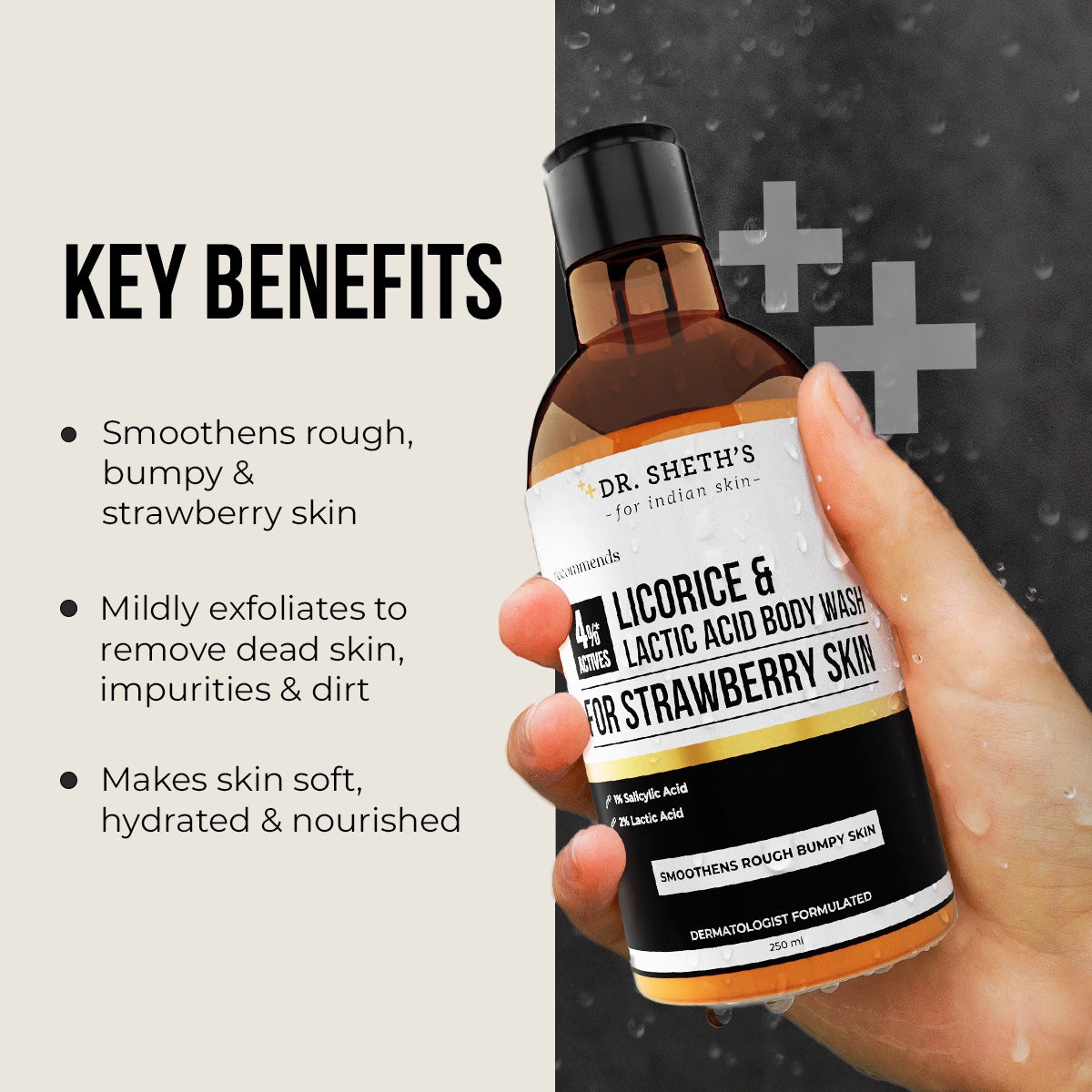 Dr. Sheth's Licorice & Lactic Acid Body Wash