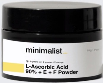 Be Minimalist L-Ascorbic Acid 90% + E + F Powder
