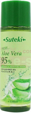 Suteki Fresh Aloe Vera 95% Soothing And Moisture Toner