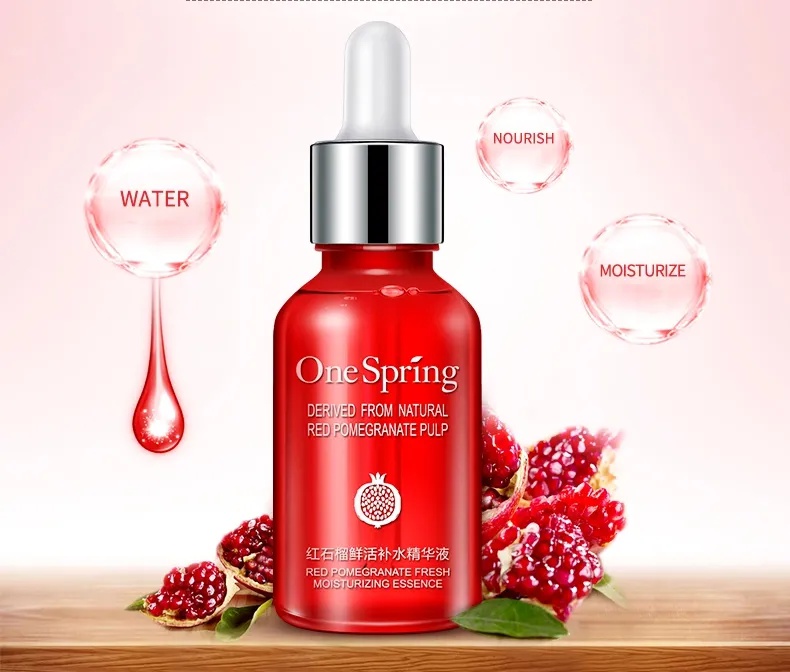 One Spring Red Pomegranate Nourishing Moisturizing Essence Serum