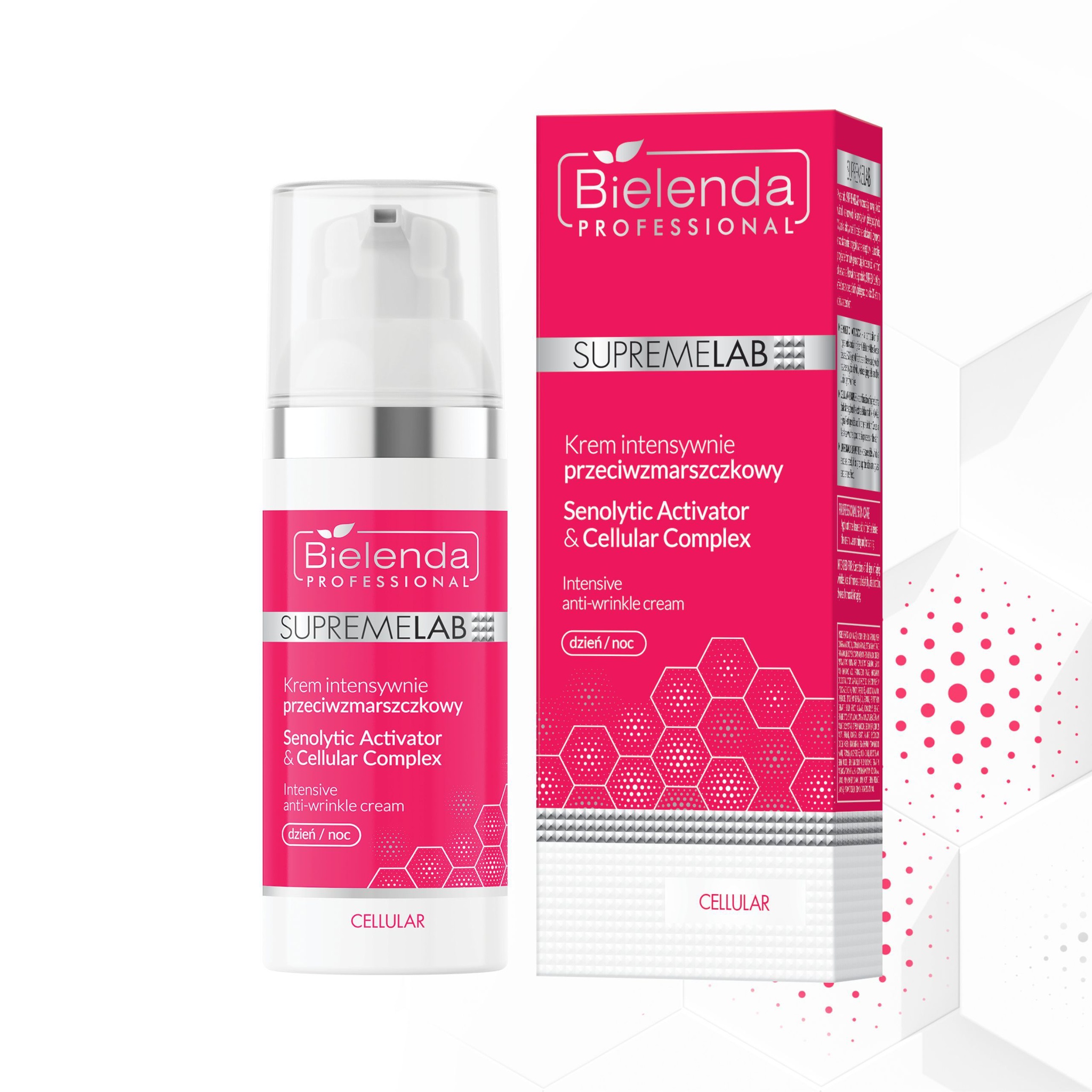 Bielenda Professional Supremelab Cellular Senolytic Activator & Cellular Complex Intensive Anti-Wrinkle Cream