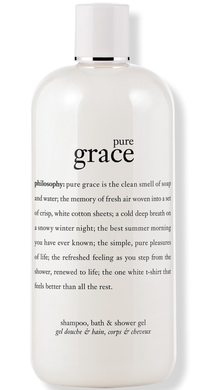 Philosophy Pure Grace Perfumed Shampoo, Shower Gel & Bubble Bath