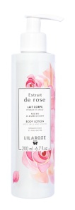 LilaRoze Body Lotion With Organic Rose And 5 % Shea Butter