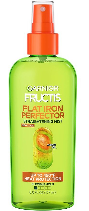 Garnier Fructis Flat Iron Perfector Straightening Mist, Argan Oil