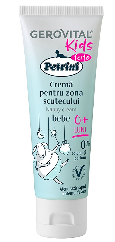 Gerovital Crema Pentru Zona Scutecului, 50 Ml, Gerovital Kids