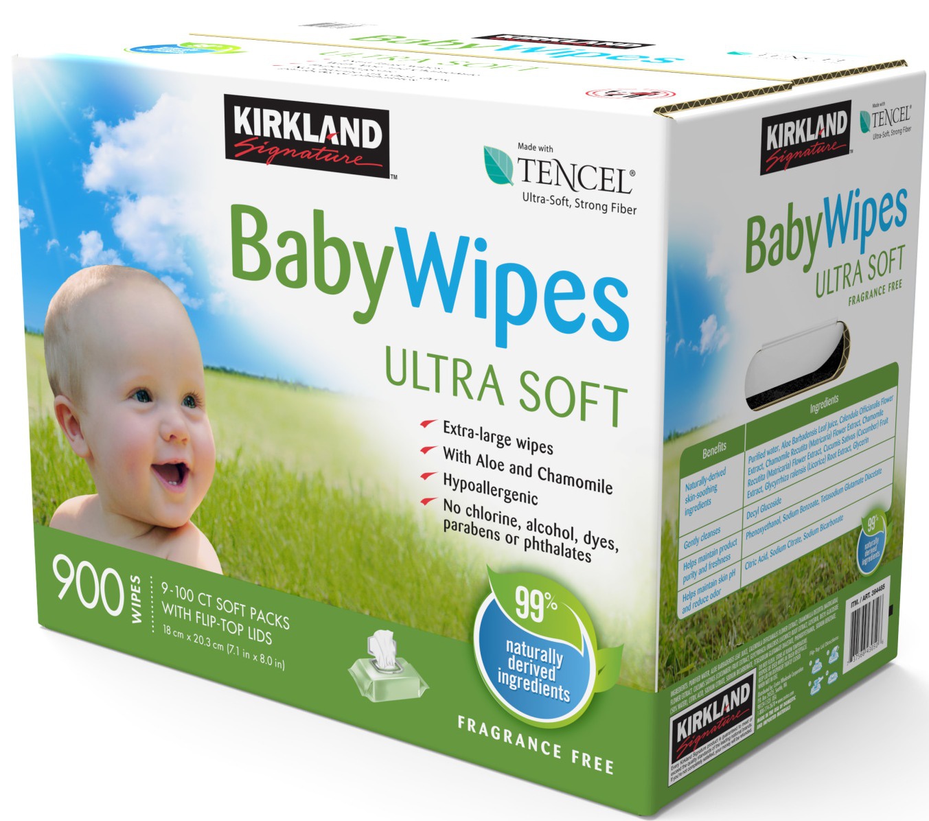 Kirkland Signature Baby Wipes ingredients (Explained)