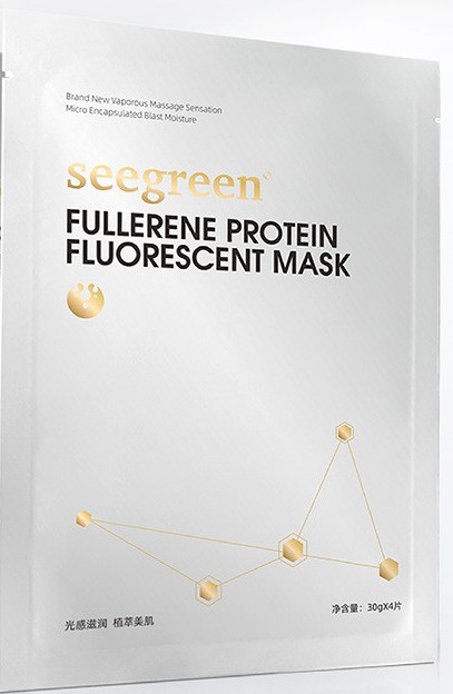 Seegreen Fullerene Protein Fluorescent Mask