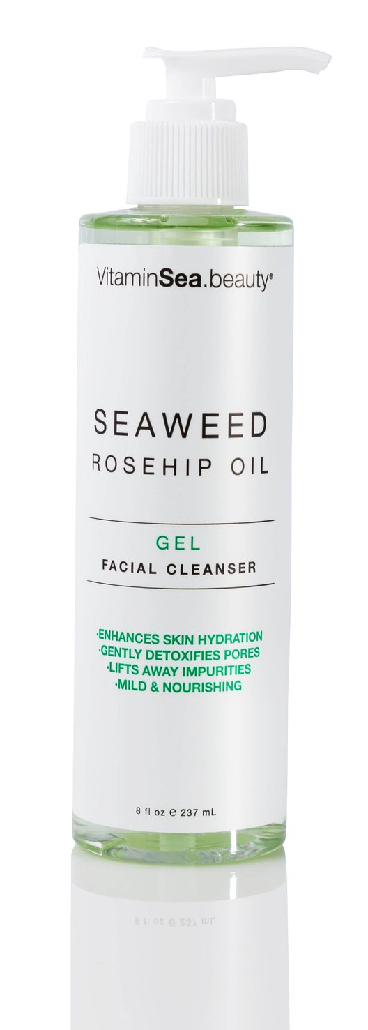 VitaminSea.Beauty Seaweed & Rosehip Oil Gel Facial Cleanser