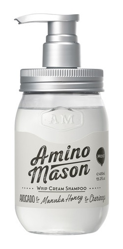 Amino Mason Whip Cream Shampoo (Avocado, Manuka Honey & Cherimoya)