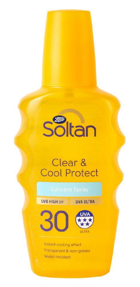 Soltan Clear & Cool Spray SPF30