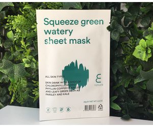 E Nature Squeeze Green Watery Sheet Mask (25 Gram)