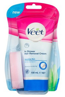 Veet Silk & Fresh In-Shower Hair Removal Cream Sensitive Skin