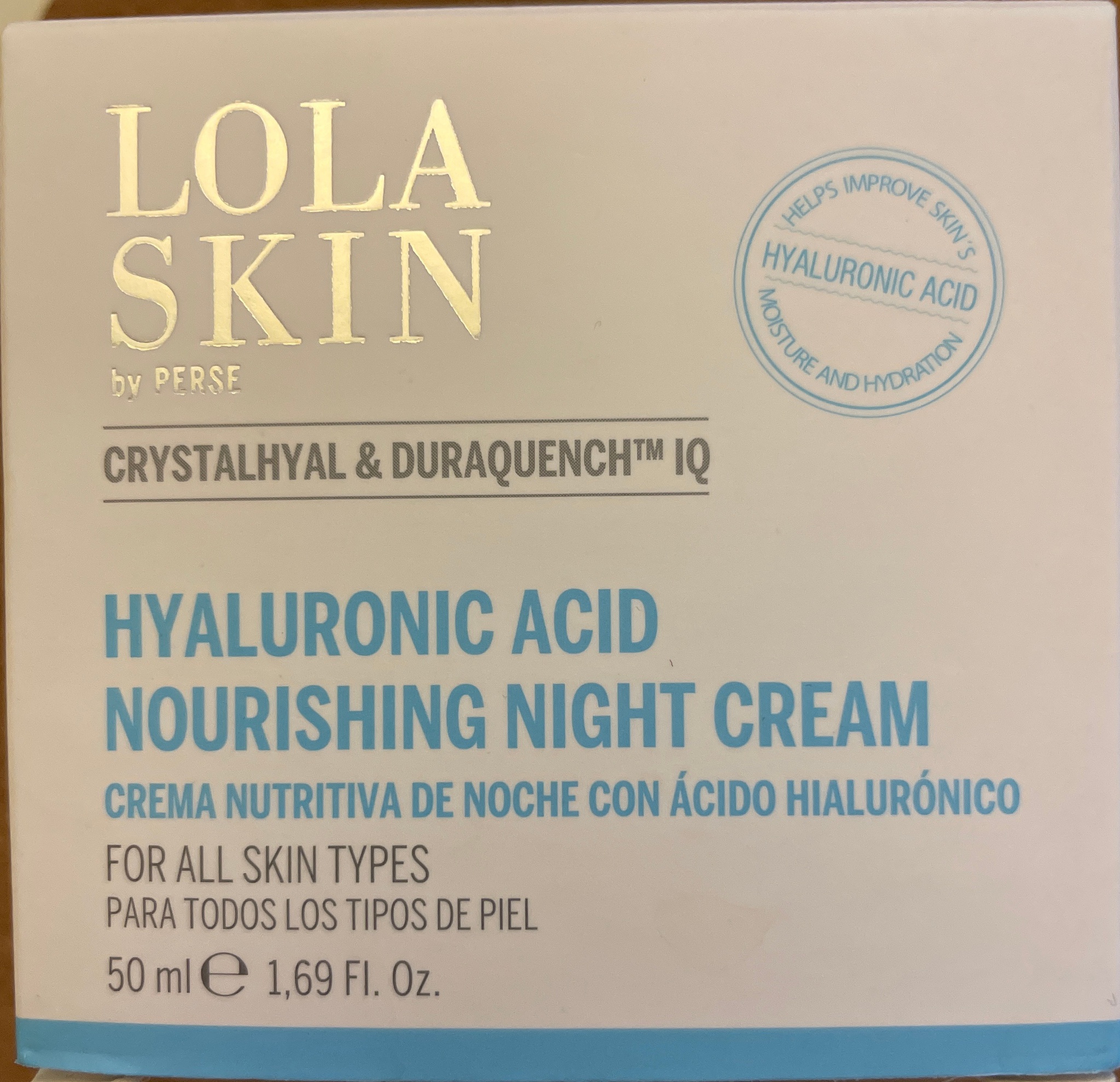 Lola Cosmetics Hyaluronic Acid Nourishing Night Cream