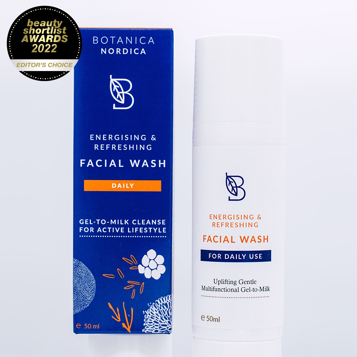 Botanica Nordica Energising & Refreshing Facial Wash