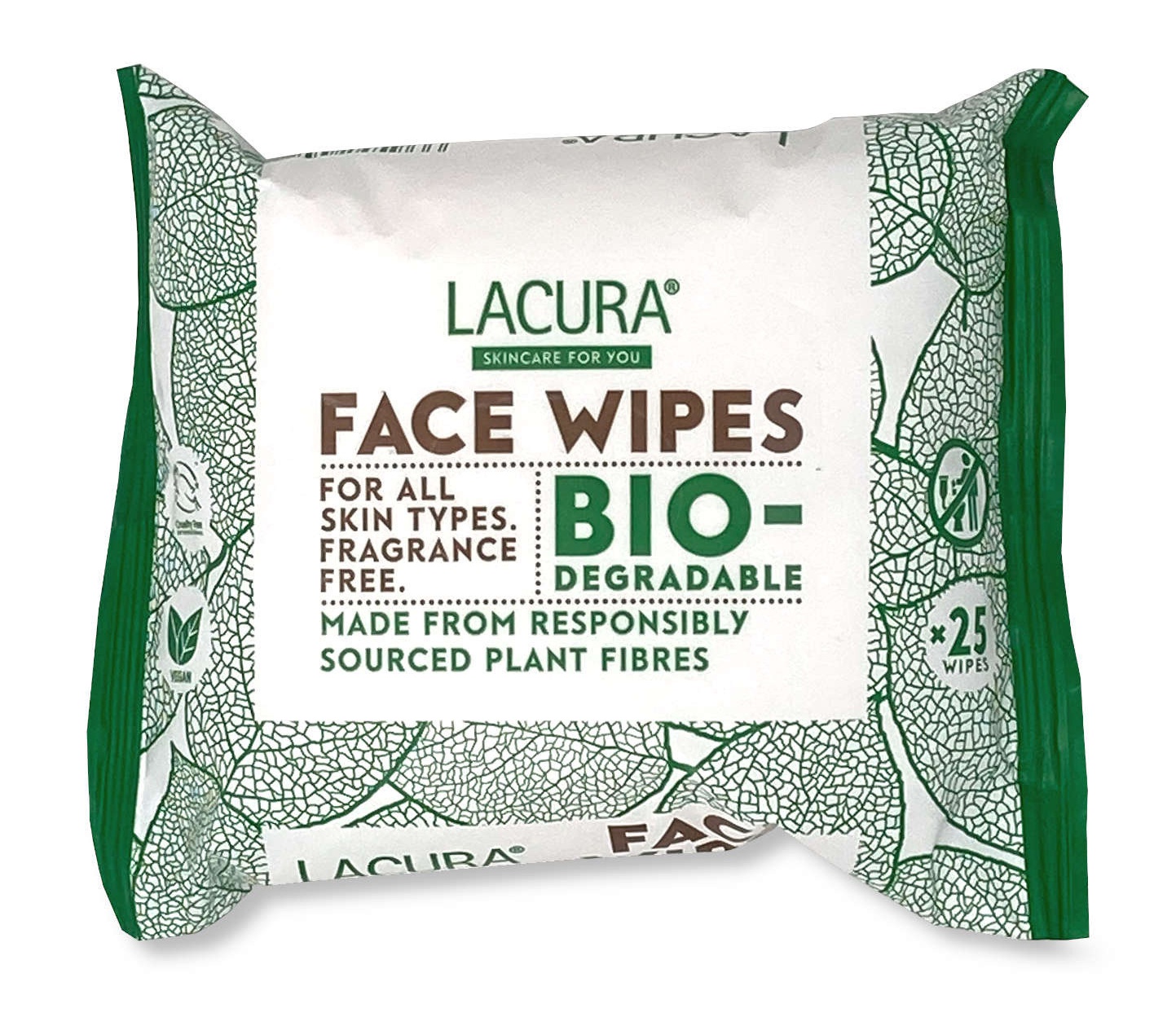 Lacura by Aldi Biodegradable Face Wipes