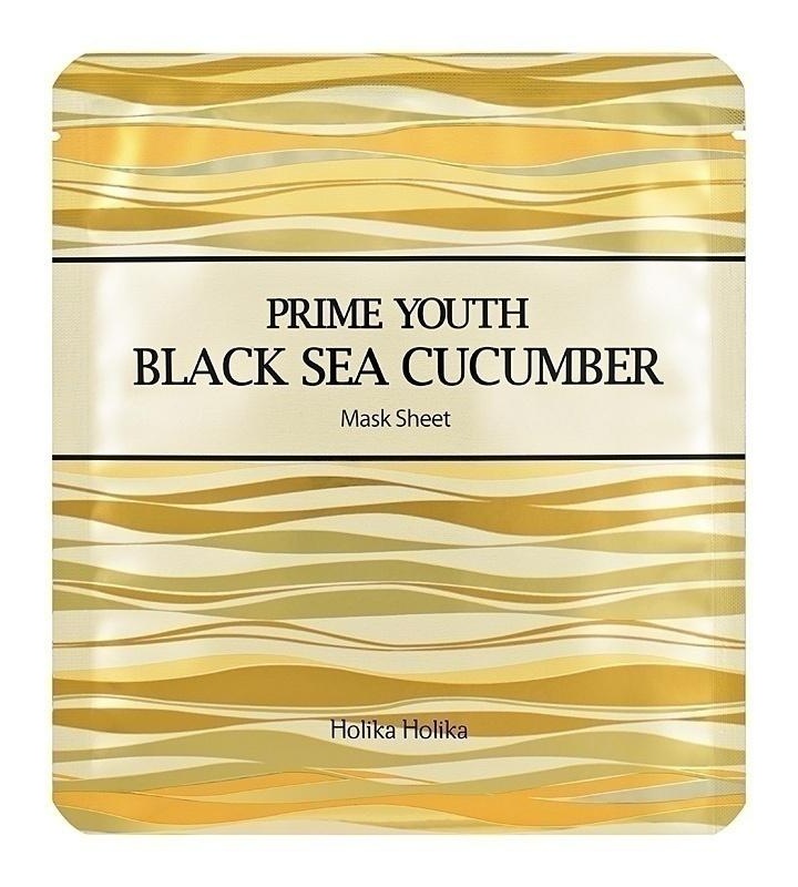 Holika Holika Prime Youth Black Sea Cucumber Mask Sheet
