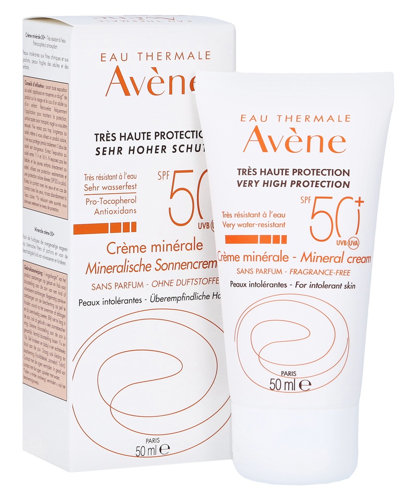 Avene Mineral Sunscreen SPF 50+
