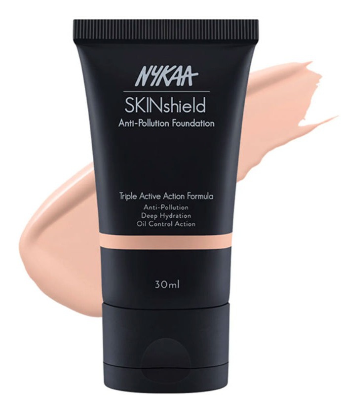 Nykaa Skinshield Anti-pollution Matte Foundation For Oily Skin