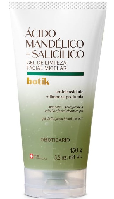 BotiK Gel De Limpeza Facial Micelar Acido Mandelico + Salicilico