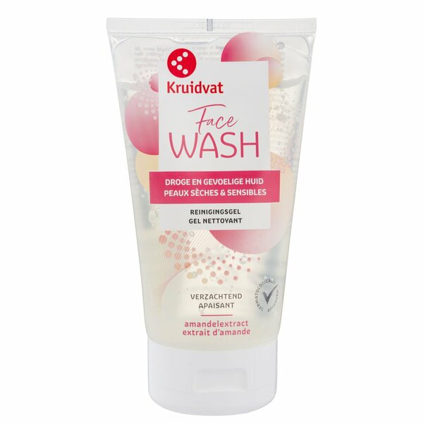 Kruidvat Face Wash Droge En Gevoelige Huid