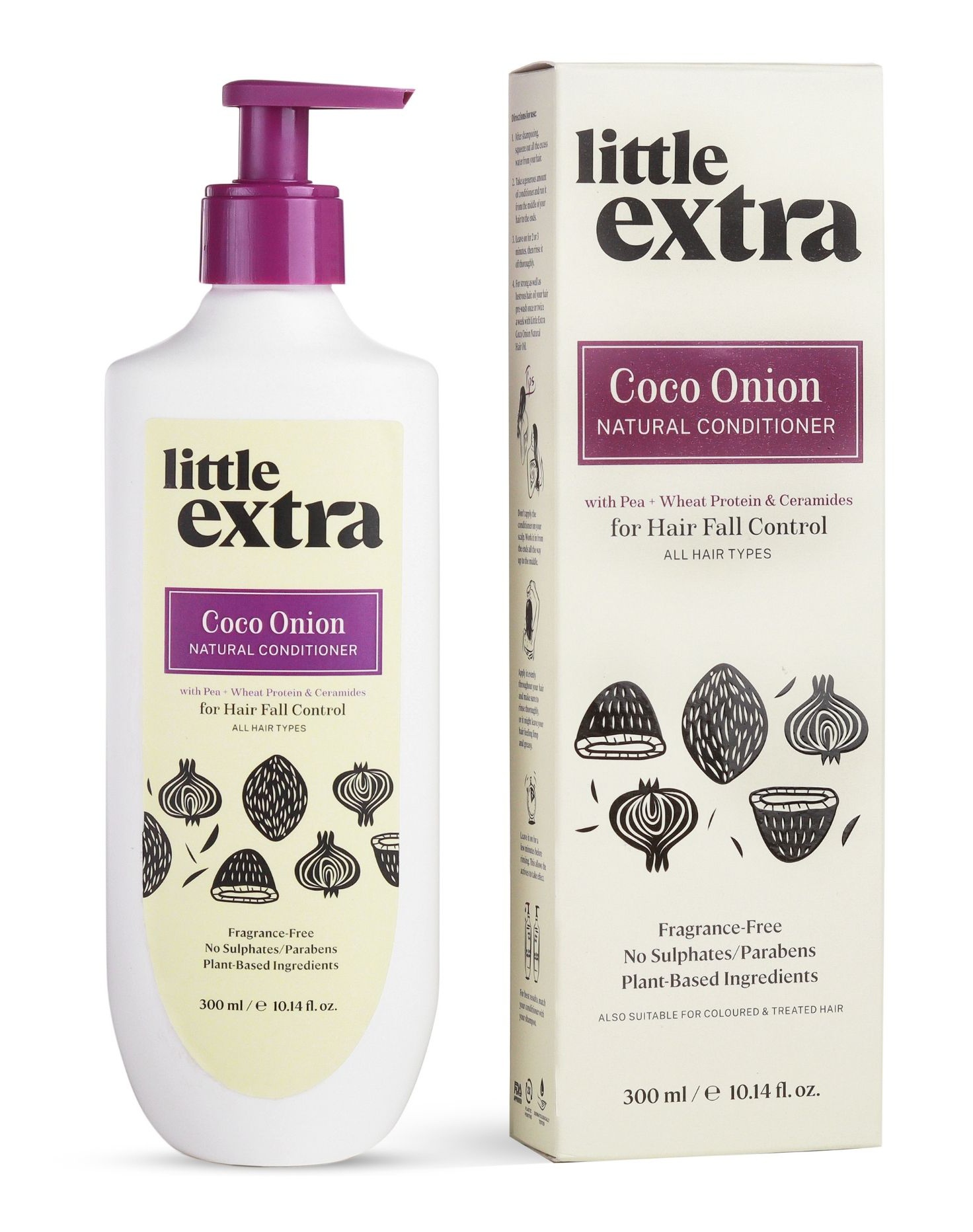 little extra Coco Onion Natural Conditioner