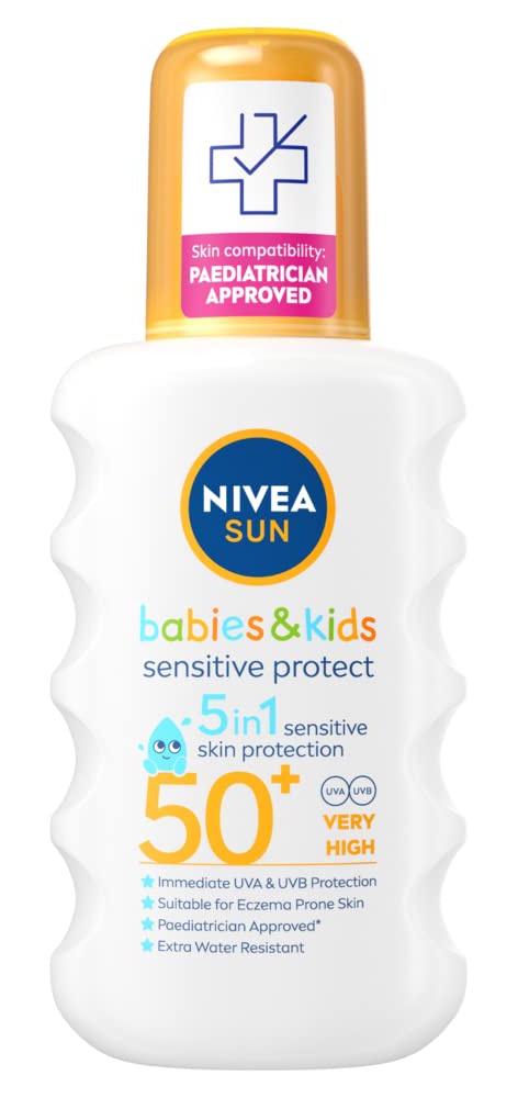 Nivea Sun Kids Protect & Sensitiv Spray SPF50+ (2022)