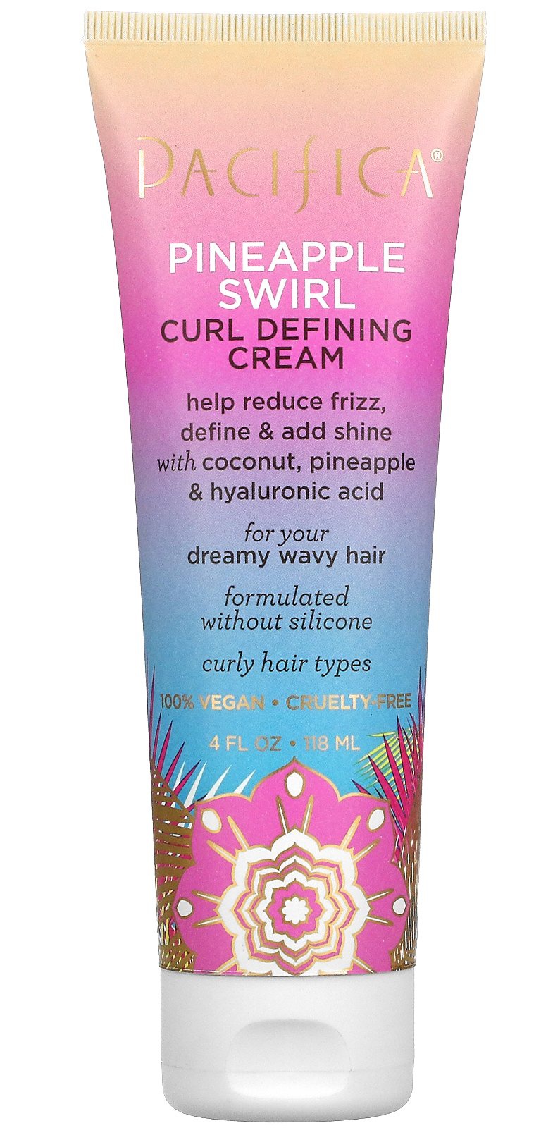 Pacifica Pineapple Swirl Curl Defining Cream