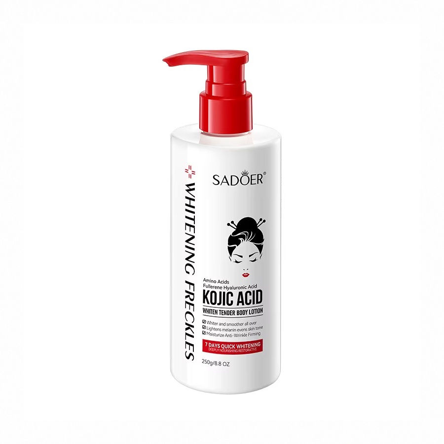 Sadoer Kojic Acid Whitening Freckles Body Lotion