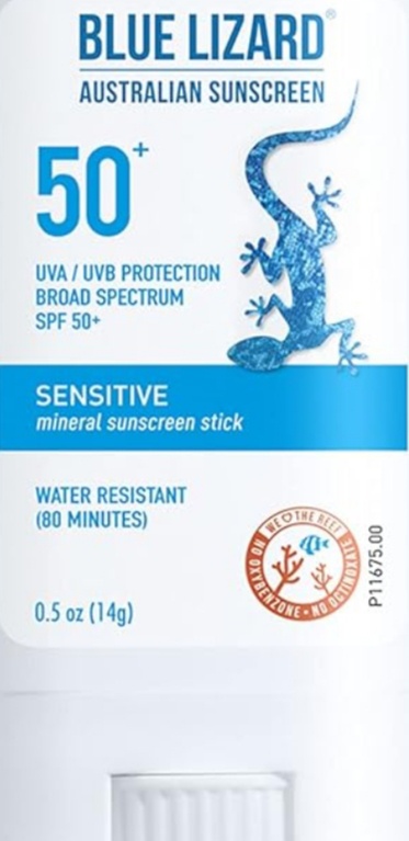 Blue Lizard Australian Mineral Sunscreen SPF 50+ Sensitive
