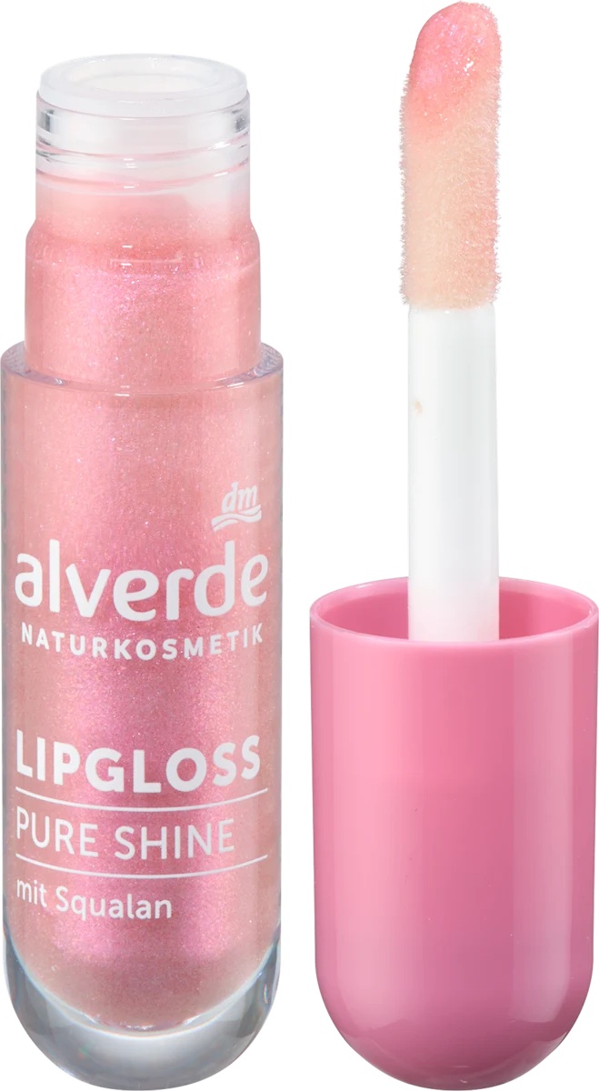 alverde Pure Shine Lipgloss 20 Pink Crush
