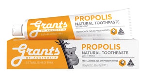 Grants of Australia Natural Toothpaste - Propolis - No Flouride